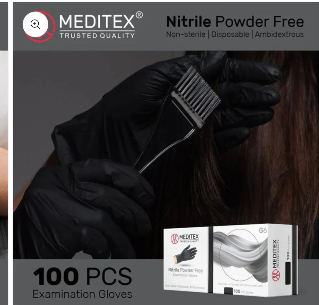 A. Nitrile Gloves-Black 4mil