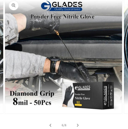 C. Nitrile Gloves-Black Diamond 8mil